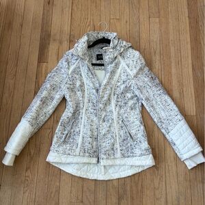 Guess Women's White and Gray Jacket